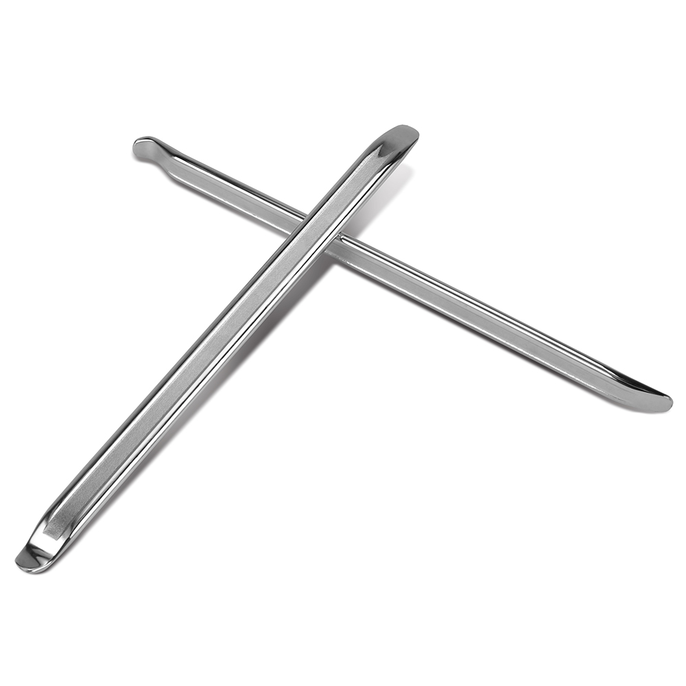 2Pcs Spoon Motorcycle Tire Lever Changer Rim Protector Tool Forged Steel 16 Inch