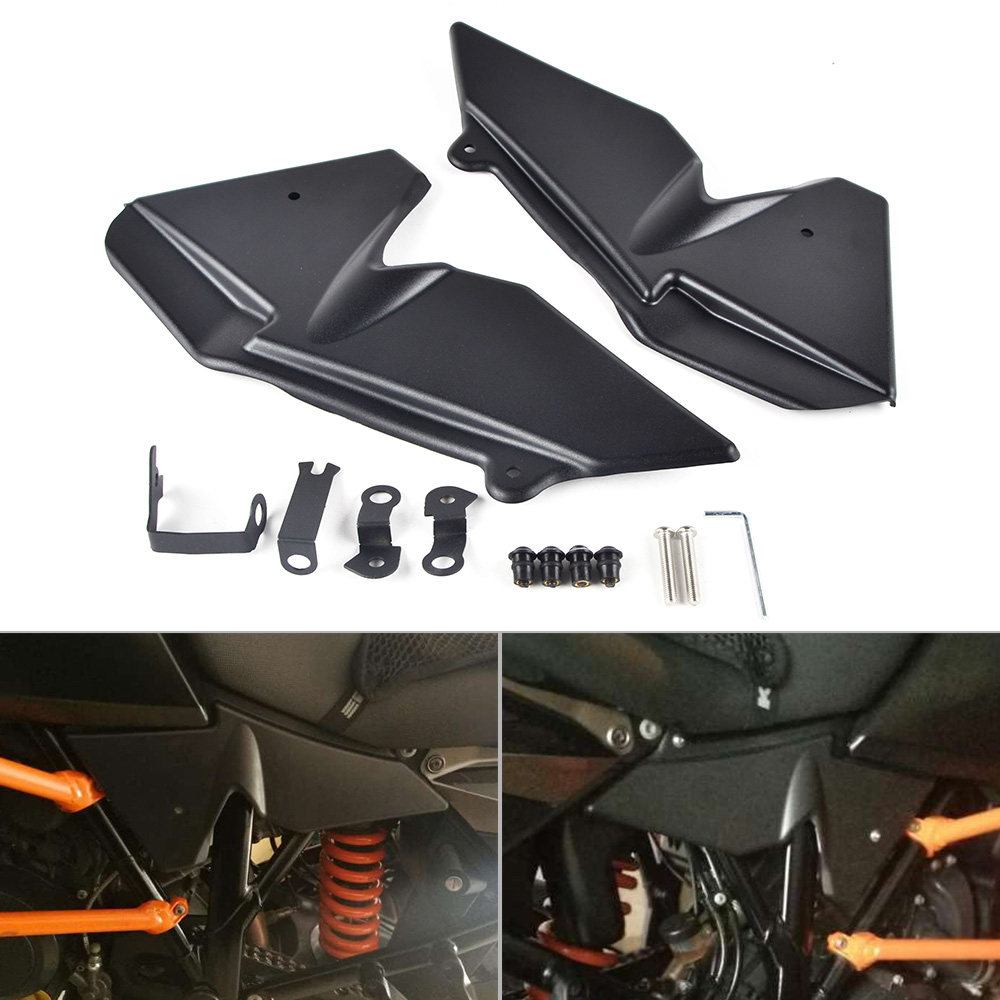 COPART Motorcycle Engine Bash Crash Guards Skid Plate Protector for KTM 1050 Adv 2015-2016 1190 Adv 2013-2016 1290 Adv 2014-2019 Orange