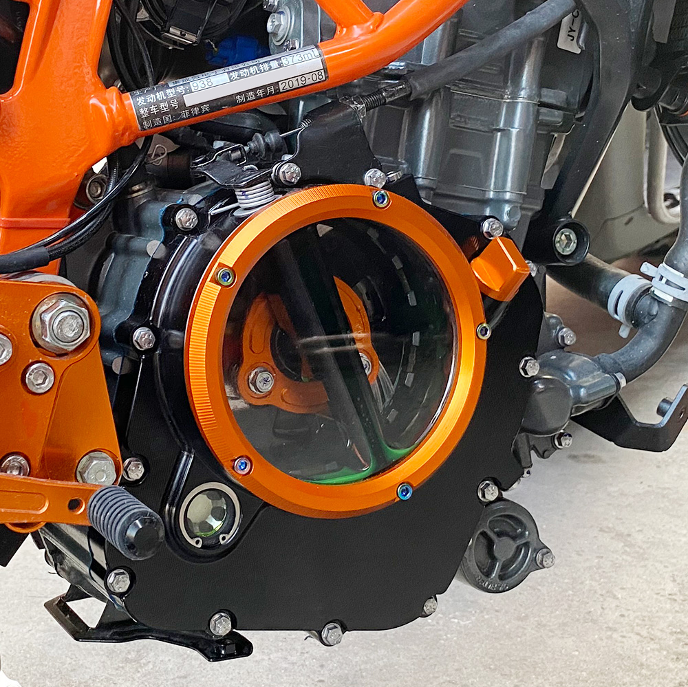 clear clutch cover for ktm duke 390