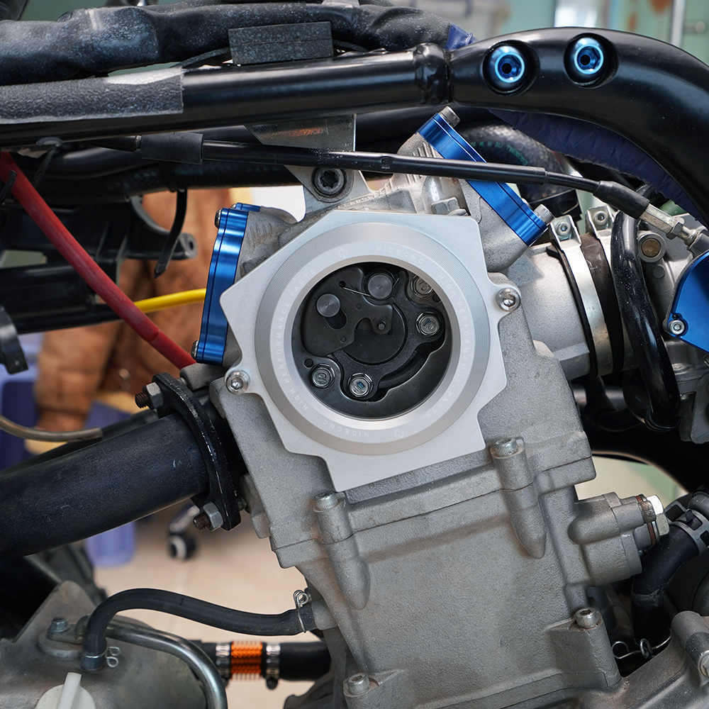 NiceCNC Full Clear Cam Cover Aluminum Alloy For Yamaha Raptor 700 700R