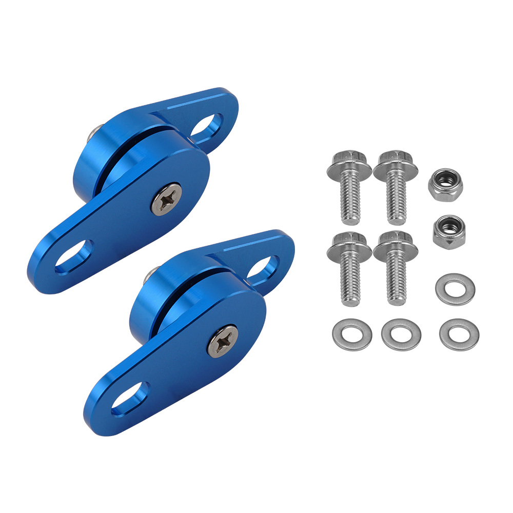 1 Pair Exhaust Pipe Hangers Bracket Anodized CNC For Yamaha Banshee 350 YFZ350SE