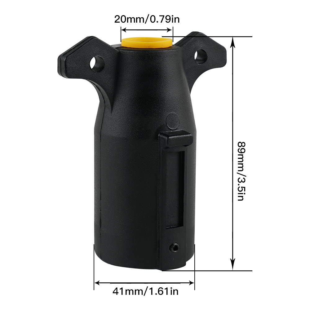 7 Way Rv Style Trailer Light Plug Connector Replacement