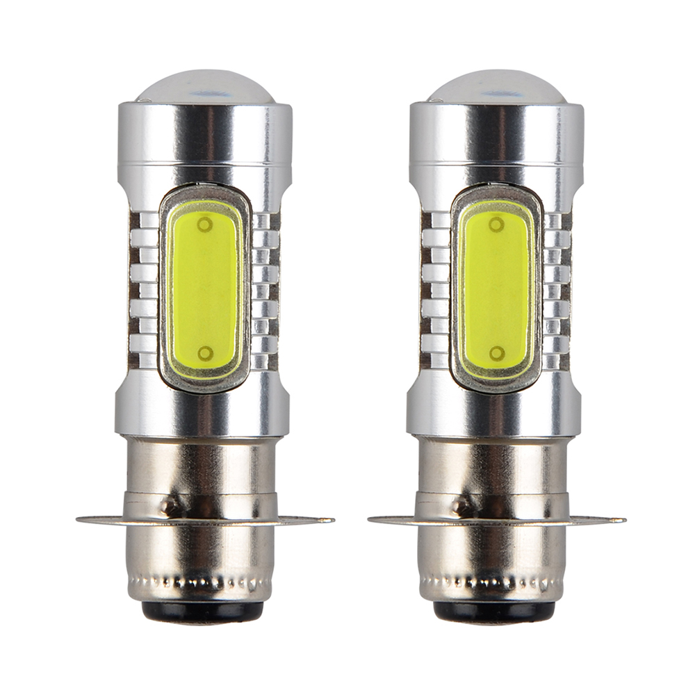 For Yamaha YFZ 450 450R 450X Xenon White H6M COB LED Headlight Bulbs