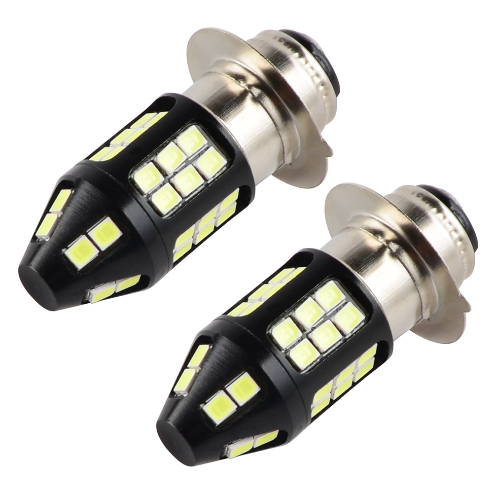 For Yamaha LED Headlight Bulbs Kit Grizzly YFM450FGP YFM450FGPH 4x4 2011-2013