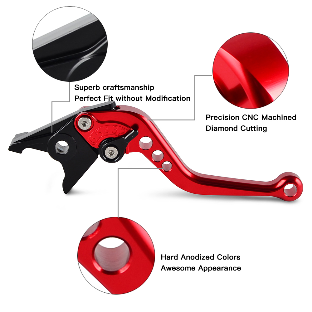 CBF1000 2006-2009 Clutch Brake CNC 7 Style Levers For Honda VFR800//F 2002-2019