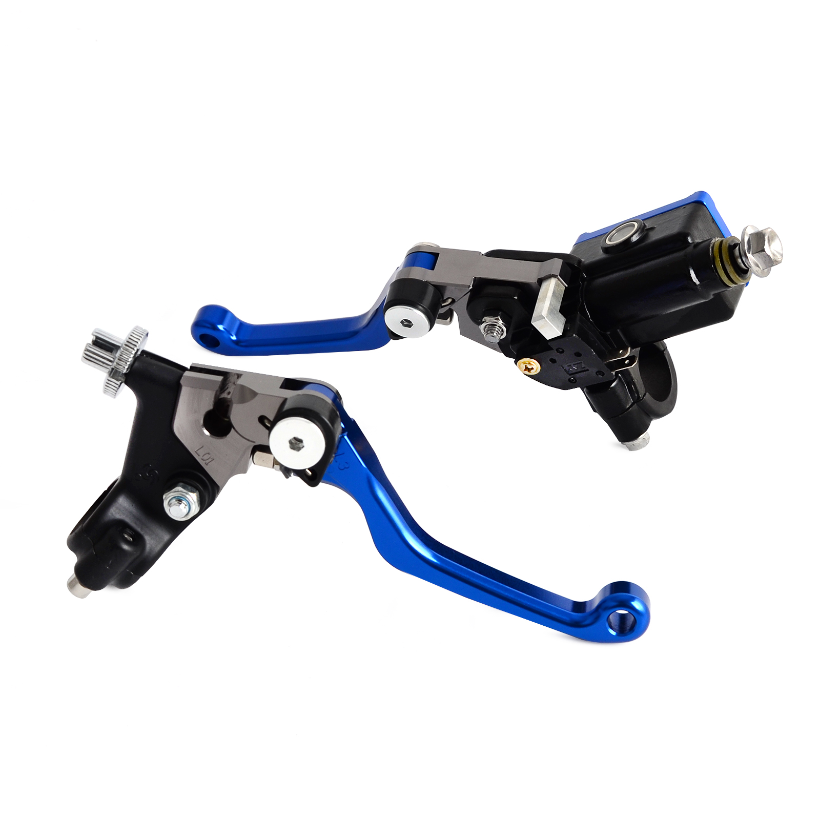 22mm Hydraulic Brake Cable Clutch Lever For Honda CR CRF XR 80-125 150 ...